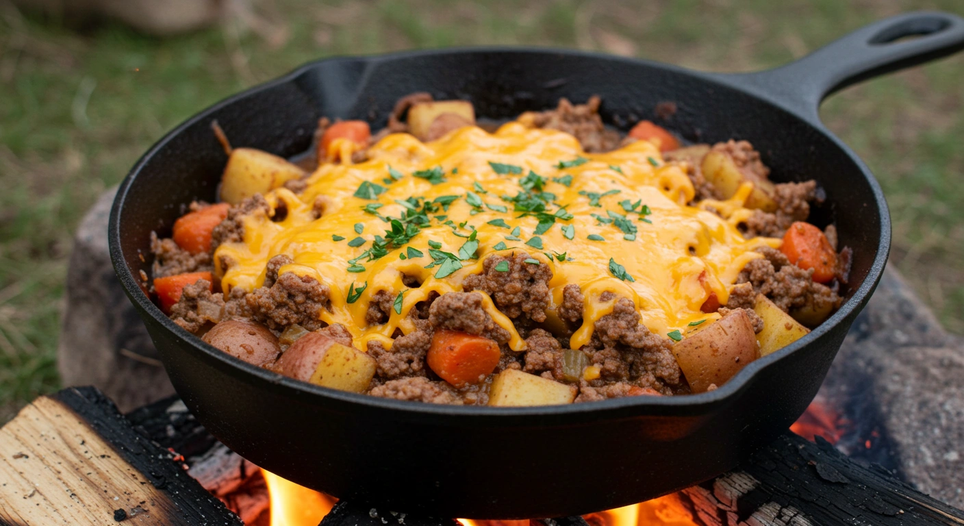 Hobo Casserole with Ground Beef